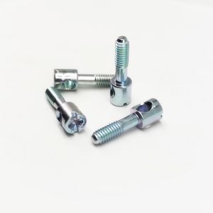 China Lead Sealing Screw Phillips Grooved Hole Screws Galvanized Electric Meter Screw M4*14 on sale