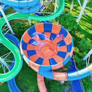 400m2 Big Bowl Water Slide 400sqm Water Park Playground Fiberglass