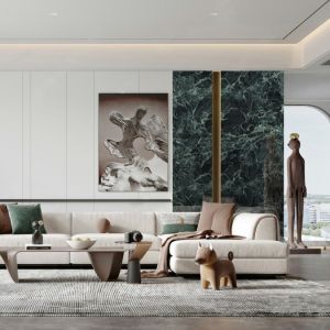 Quality 1200 2400 mm Porcelain Polished Glazed Slab Marble Tile for Floor or Walls for sale