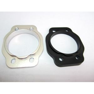 CNC Custom Machining / aluminum 6061T spacer with black anodized finish