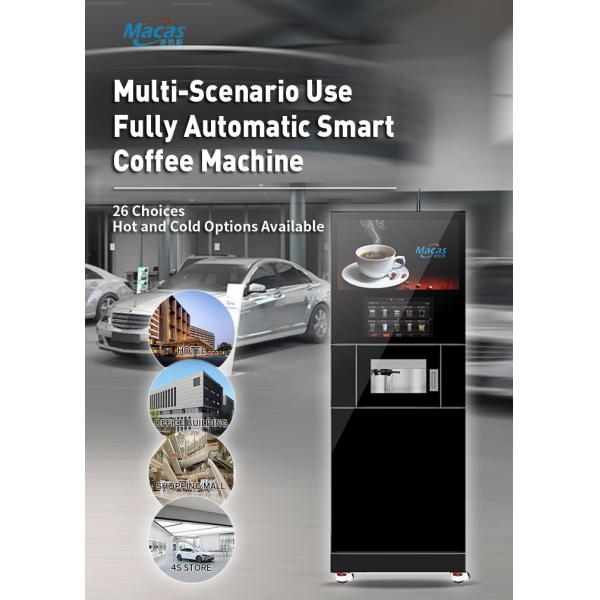 Buy MACAS Commercial Automatic Coffee Machine with 27in Touchscreen at wholesale prices