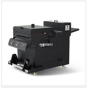 Multicolor CMYKW A1 DTF Printer TWO I3200 Printing Machine for 60cm T-shirt Pet