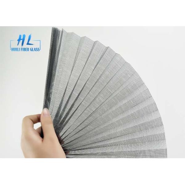 Buy Polyester Plisse Retractable Screen , 80g/M2 Weight Pleated Fly Screen at wholesale prices