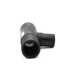 Quality SDR11 MDPE DN63-DN450 Spigot Equal Tee PE Fusion Fittings for sale