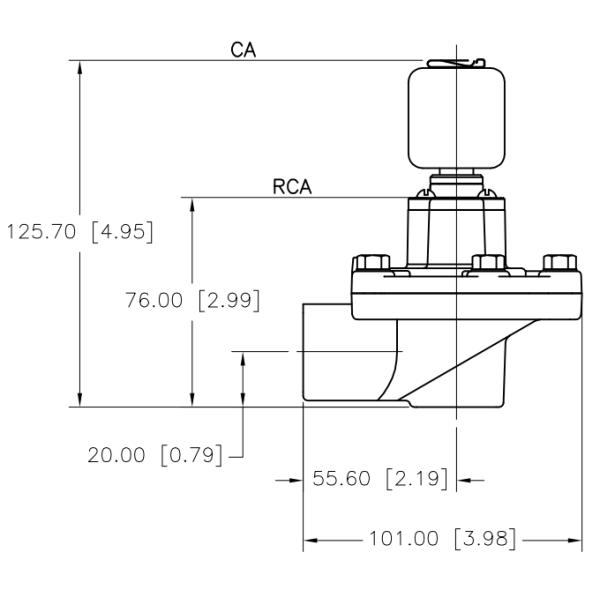 CA20T 3/4'' Goyen Replacement Dust Collector Valve AC220V DC24V CA20T 3/4'' Dust Collector Diaphragm Valve