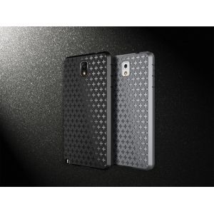 Cross lines PC hollow out PC Note 3 case