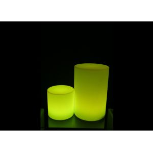 Cylindrical LED Illuminated Furniture Coffee Cylindrical LED Night Light