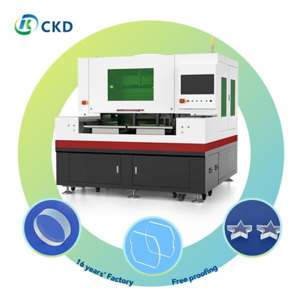 Buy HTI Controlled ±0.01mm Cutting Accuracy Polygonal Glass Cutting Machine at wholesale prices