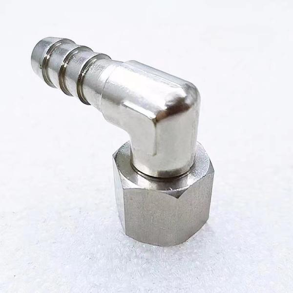Cylindrical Head Code TBT-PL Quick Coupler for Metal Angle Copper Threaded Joints