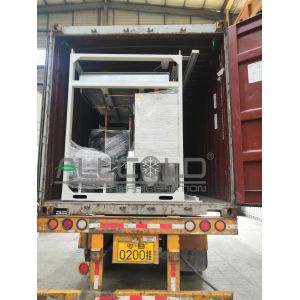 PLC Control Compressor Vacuum Vegetable Cooler 72kw 4 Pallets