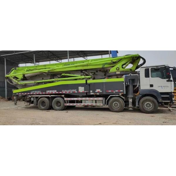 43870 Kg Zoomlion Used Concrere Pump Truck Long Boom Section 63 Meter by ZLJ5440THBKE