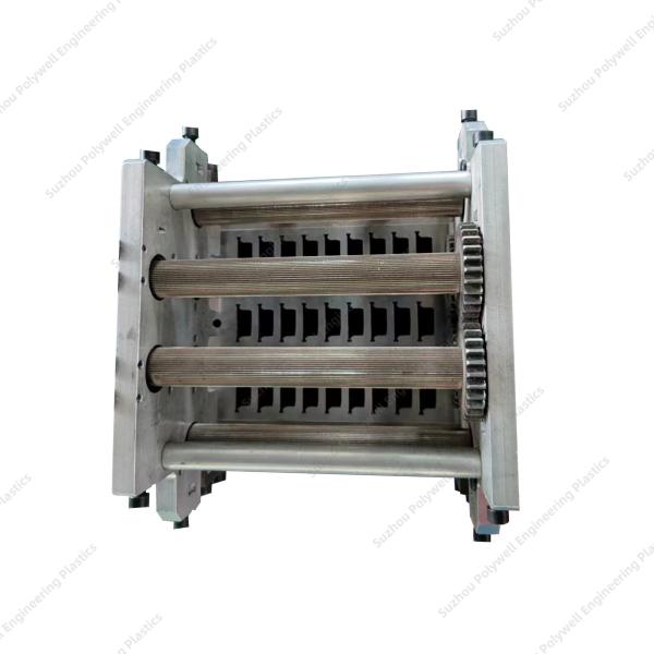 PA66 Plastic Fire Resistant Granules Pellets Extruder Mould For Heat Insulation Strip