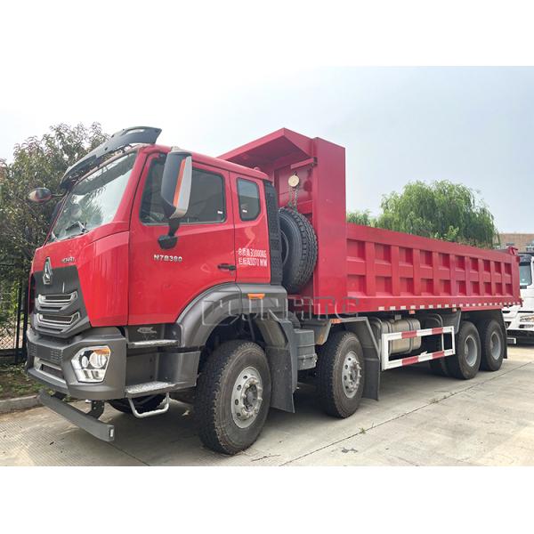 Sinotruk HOHAN 8x4 9.3m Heavy Duty Dump Truck Cargo Body 12 Wheels Euro2 380hp