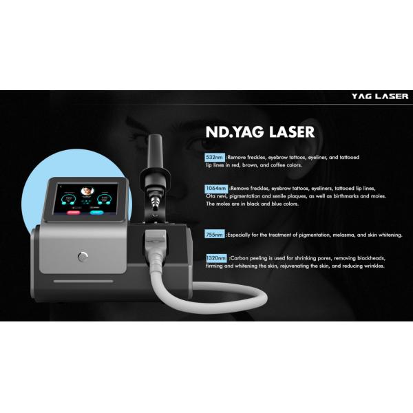 12.1 Inch Touch Screen High Power Q Switch Nd Yag Picosecond Laser For Tattoo Removal