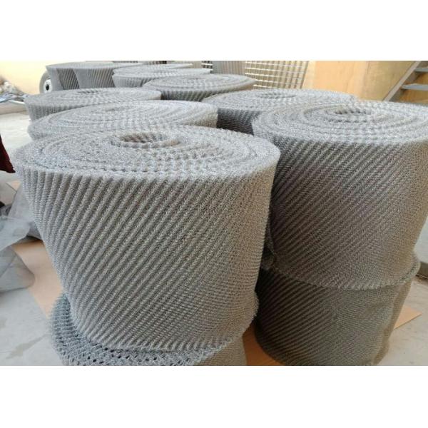 Stainless Steel Knitted Wire Mesh 0.10mm -0.45mm Wire Diameter