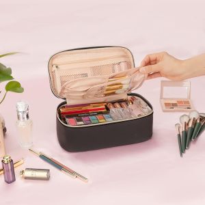Small Cosmetic Bag,Portable Cute Travel Makeup Bag for Women and girls