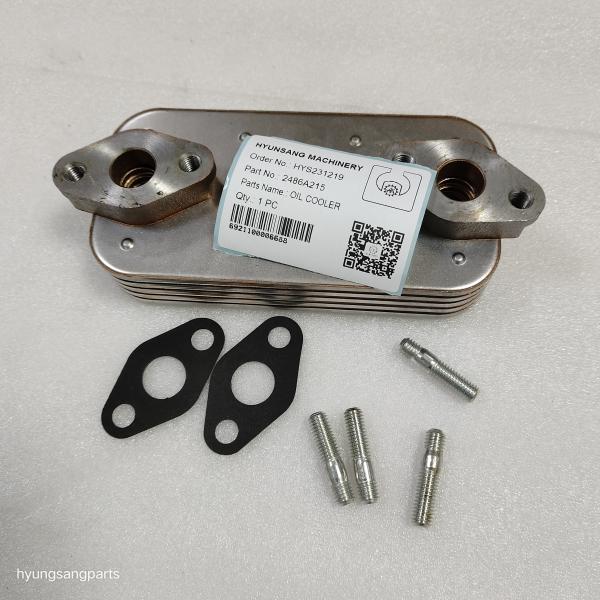 Buy Hyunsang Excavator Parts Oil Cooler 2486A215 Hot Sale at wholesale prices