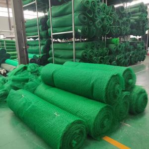 3D Geomat with Modern Design Combining Slope and Plant Network Structure