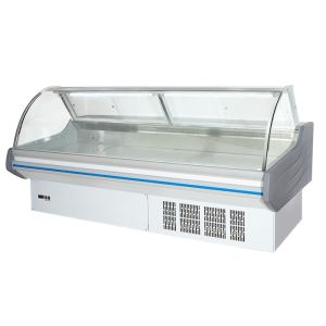 Multifunctional Glass Deli Showcase Single Temperature Deep Fridge