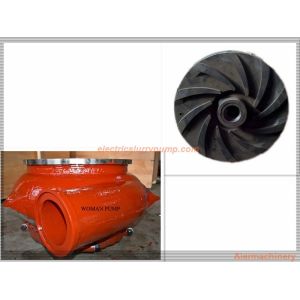 High Chrome Mining Slurry Pump Parts Electrical Motor / Diesel Engine Power