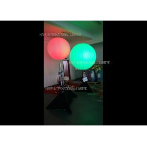 Advertising Inflatable Stand Tripod Balloon Led Lighting Dual Combination