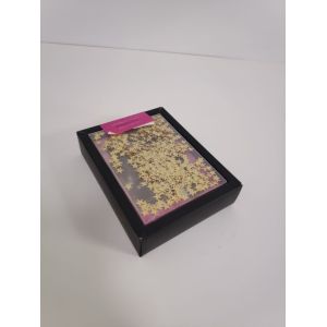 Beautiful customized cosmetic paper packaging box with plastic innertray