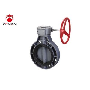 China Light Weight Fire Fighting Valves , Plastic Butterfly Valve 300PSI Pressure on sale