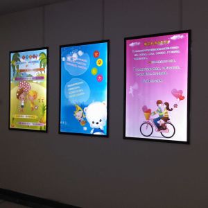 Edgelight Led Light Box Signage 200cm Advertising Led Poster Board