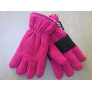 Quality Fleece Gloves--Thinsulate Lining--Girls Winter Gloves for Outside--Unslip Palm--Solid color for sale