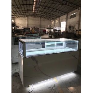 Quality Simple Structure Cake Display Chiller , Commercial Cake Display Refrigerator for sale