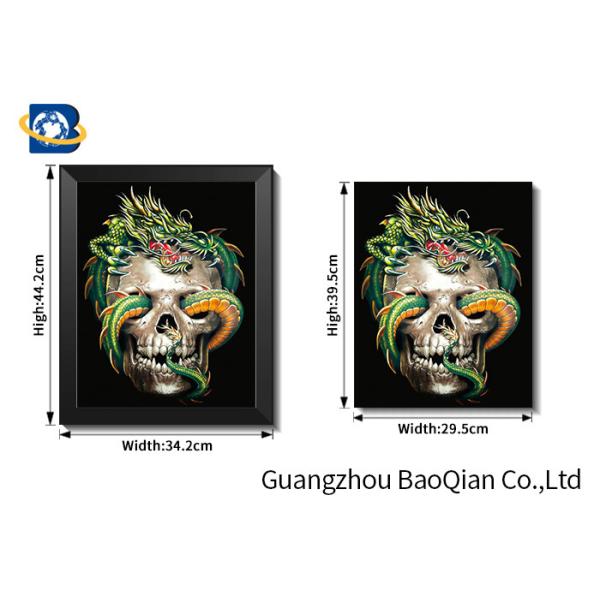 Scary Skool 3D Picture Lenticular Flip Home Decor Photo With Black Frame