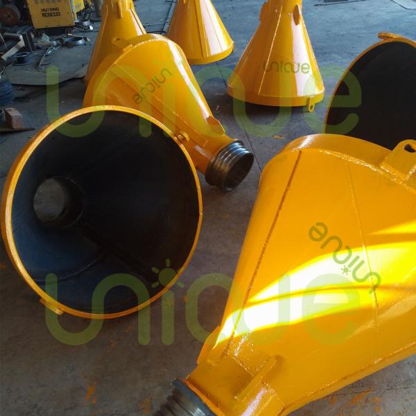 Thickness 3mm Concrete Tremie Pipe With Female Male Joint