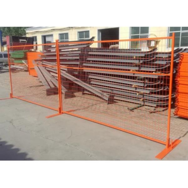 Buy Galvanized Powder Coated Temporary Fence Panels 300mm Customized Color at wholesale prices