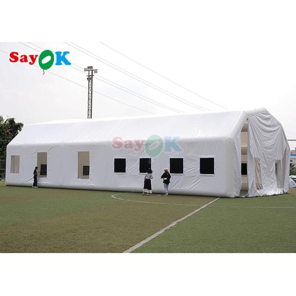 White Inflatable Spray Booth Airbrush Paint Booth Blow Up Tents For Camping Car Parking Workstation Club