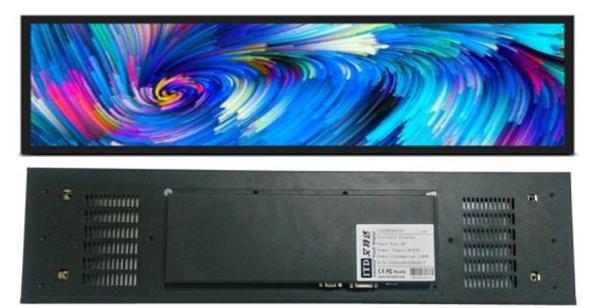 Buy TFT   36.6'' Stretched Bar LCD Display Industrial Touch Screen Monitor with Android Display with RK3288 at wholesale prices