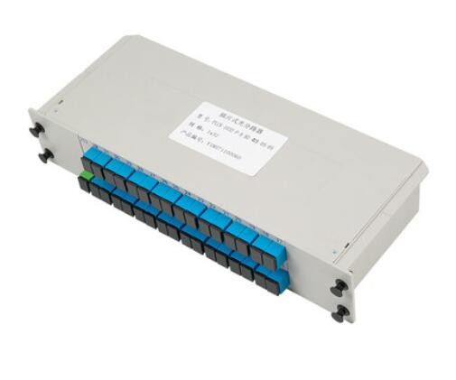 Buy Uniform Power Splitting 1:32 Fiber Optic PLC Splitter horizontal for Network Cabinets at wholesale prices