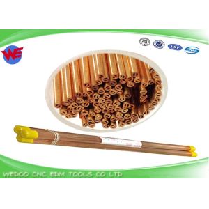 China Precision EDM Copper Tube With Double Hole 0.8 X 400 For EDM Drilling Machine on sale