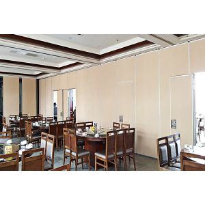 China Fireproof Aluminum Frame Folding Partition Walls For Conference Room on sale