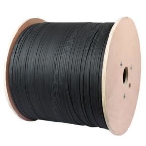 1 Core FTTH Single Mode Indoor Fiber Optic Cable With LSZH Jacket