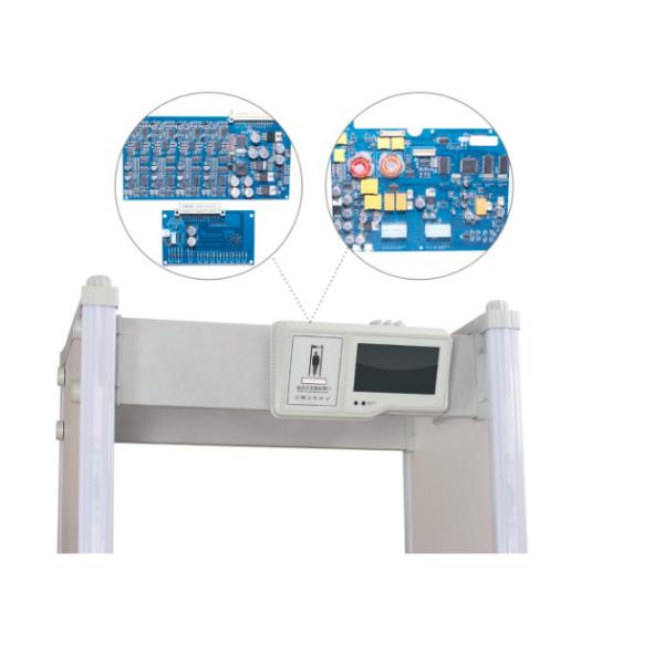 Quality Intelligent Partition Metal Detector Gate 24 Detecting Zones For Outdoor for sale