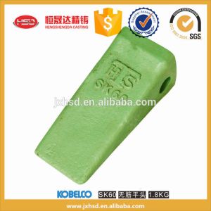 Excavator replacement parts bucket teeth for Kobelco SK60