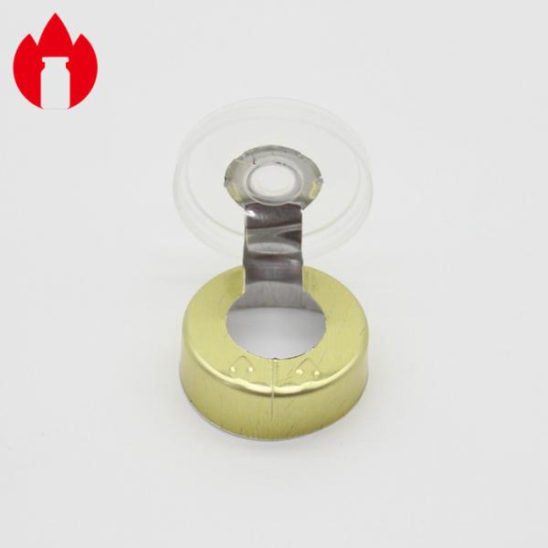 13mm 20mm 32mm Pharma Crimp Top Aluminum Plastic Tear Off Cap
