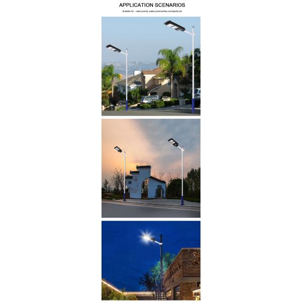 300W 60pcs Solar Flood Lights Remote Control LED Street Lights Security