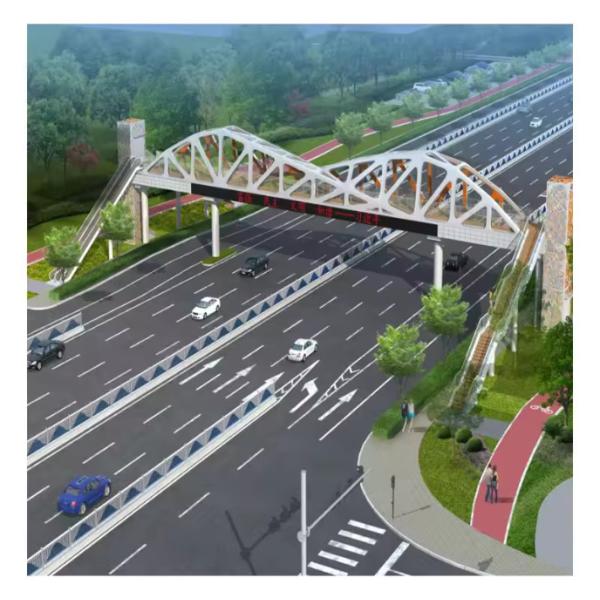 International Standard Top Grade Steel Structure Bridge Henvy Steel Bridge