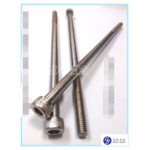 12.9 Grade Extra Long Electrical Socket Screws 200mm Nickelplated