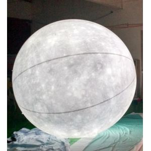 Giant Advertising Inflatable Moon decoration large led inflatable planets
