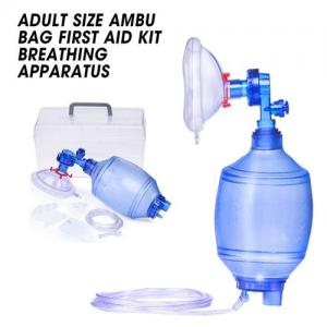 Quality PVC Handhold Artificial Emergency Manual Resuscitator Ambu Bag For Adult for sale