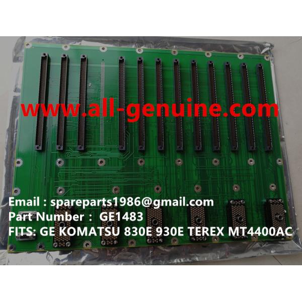 GE1483 BACKPLANE KOMATSU GE TEREX UNIT RIG BUCYRUS MT4400AC MT5500 MT3600 NTE240 NTE260 NHL DUMP TRUCK HAULER MINING