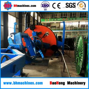 Adopting big bearing stranding and twisting usage planetary cabling machine