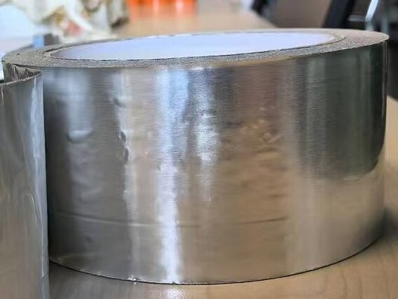 Buy Heat Resistant Adhesive Aluminum Foil Tape with 15N/25mm Adhesion at wholesale prices